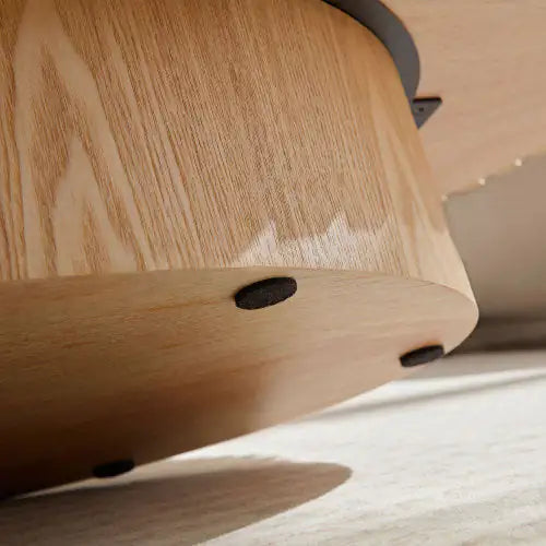 Contemporary Handcrafted Drum Coffee Table