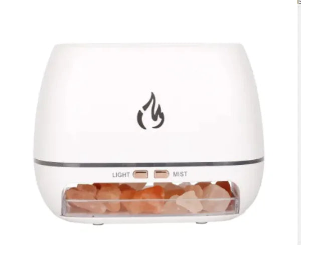 Flame Diffuser - Aromatherapy Essential Oil Diffuser with Flame Light