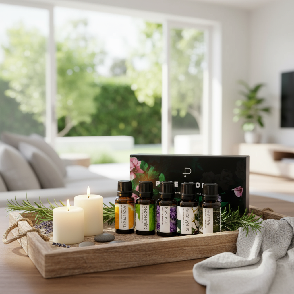ESSENTIAL WELLNESS Oils Set - Wellness Setting
