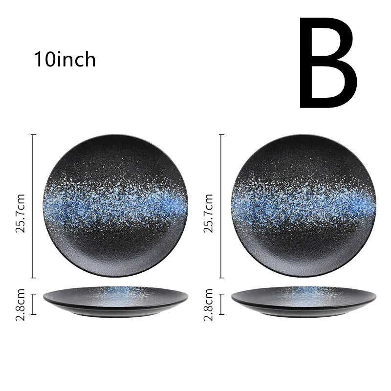 Japanese Ceramic Plates for Tableware Decor