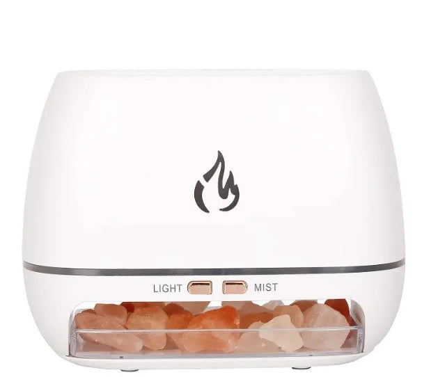 Flame Diffuser - Aromatherapy Essential Oil Diffuser with Flame Light