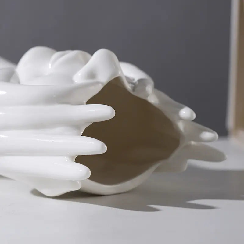 Nordic Elegance Ceramic Art Vase