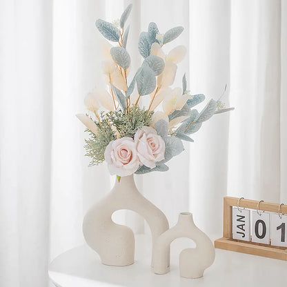 Scandinavian Matte Vase - Chic Decor Piece