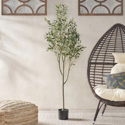 EverGreen 180cm Faux Olive Tree
