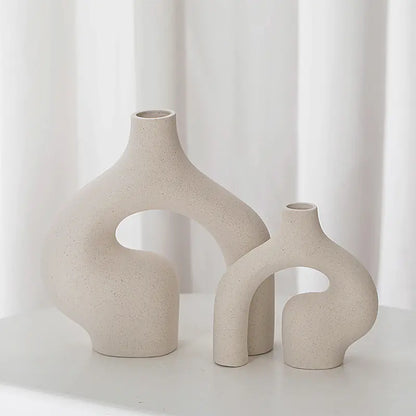 Scandinavian Matte Vase - Chic Decor Piece