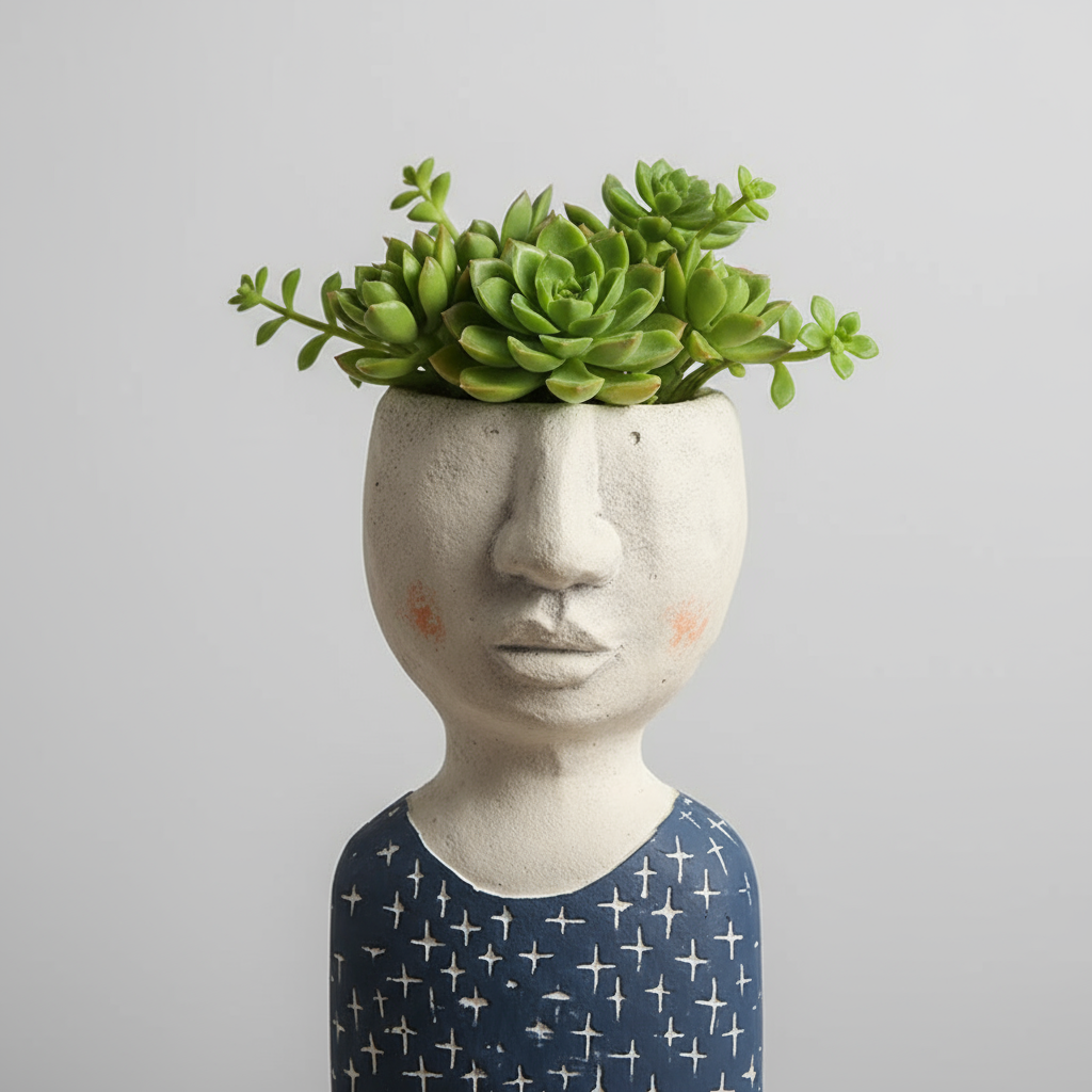 Close-up Detail with Plant