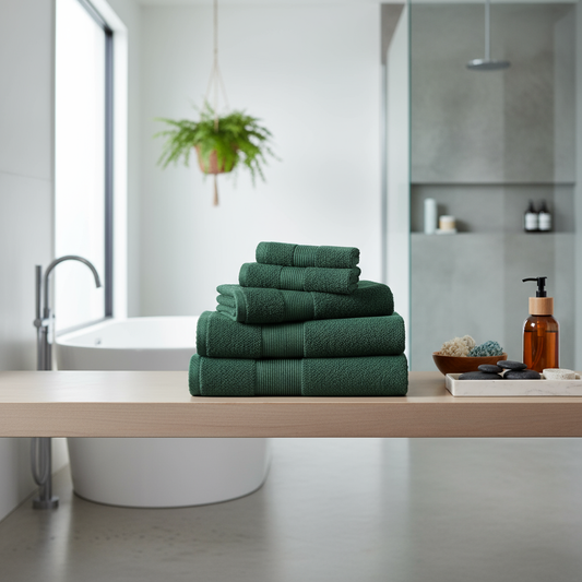 Hearth & Harbor Towel Set - Folded Display