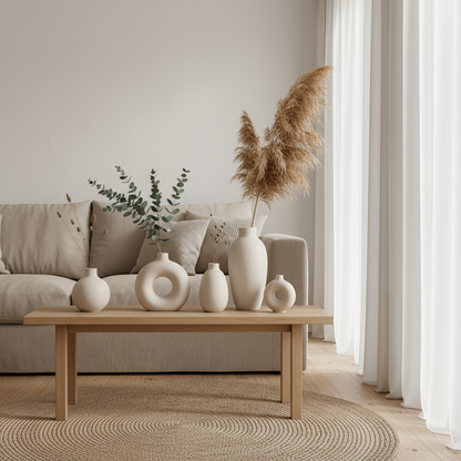 Scandinavian Living Room Display