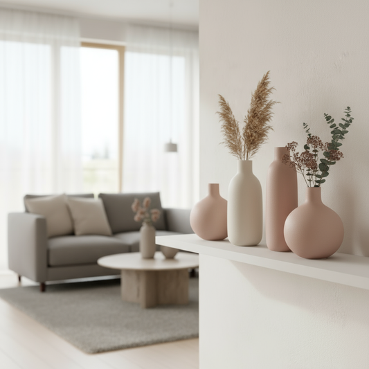 Scandinavian Living Room Display