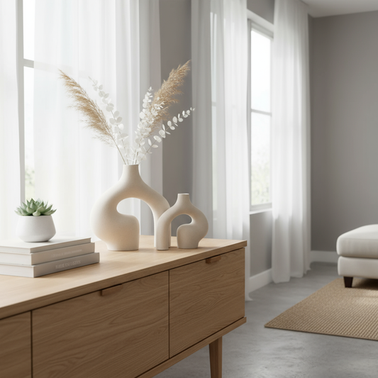 Scandinavian Matte Vase - Chic Decor Piece