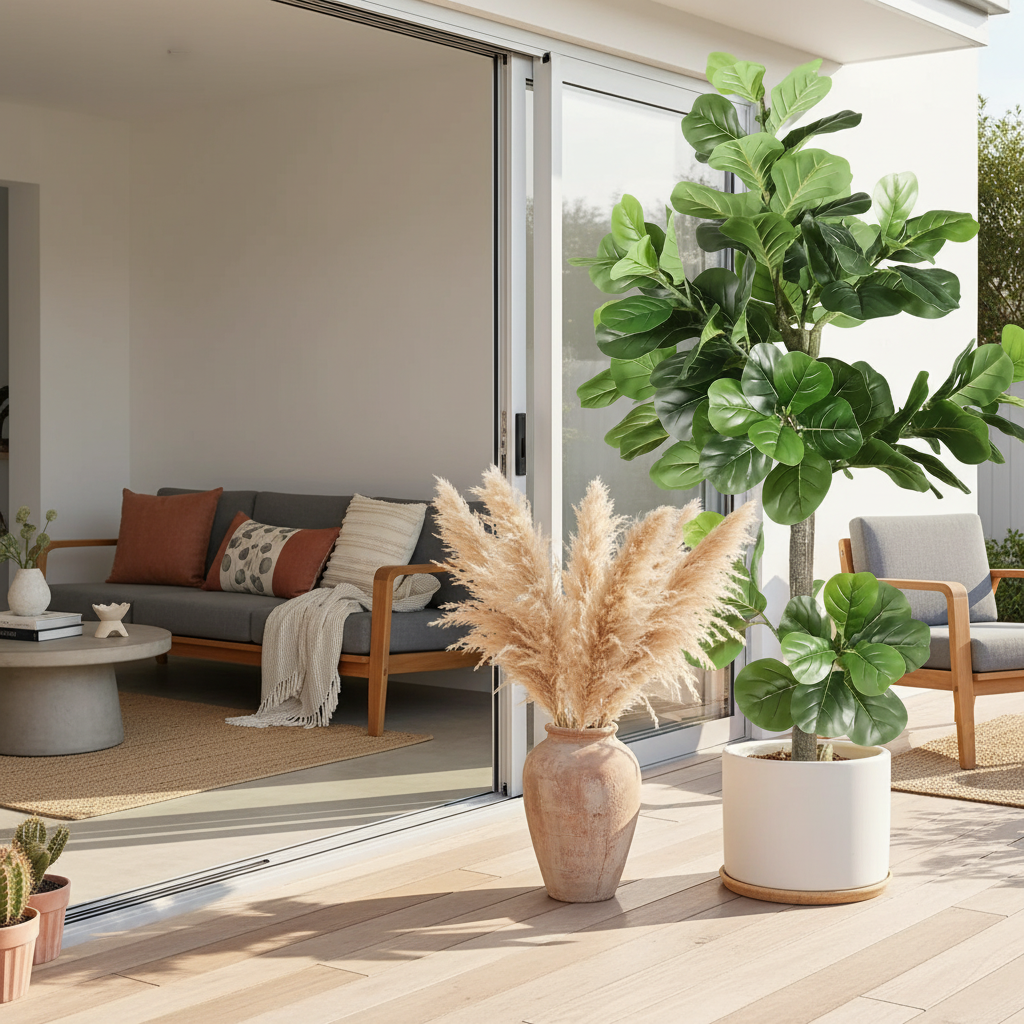 TALVADI Fiddle Leaf Fig Tree - Patio Living