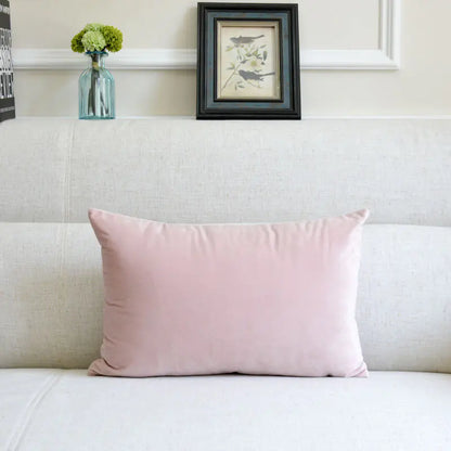 Lux Velvet Sofa Cushion 33x50cm - Premium Throw Pillow for Modern Home Decor